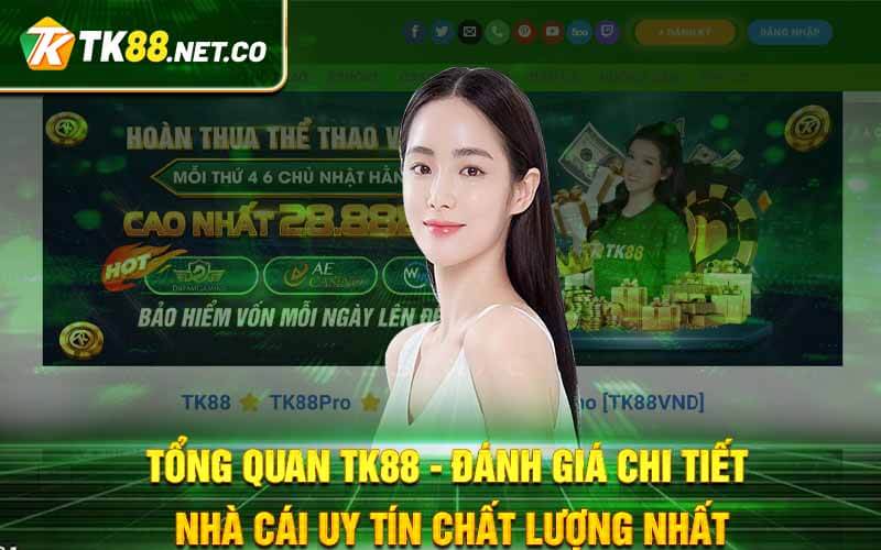 Tổng Quan TK88 - Đánh Giá Chi Tiết Nhà Cái Uy Tín Chất Lượng Nhất 